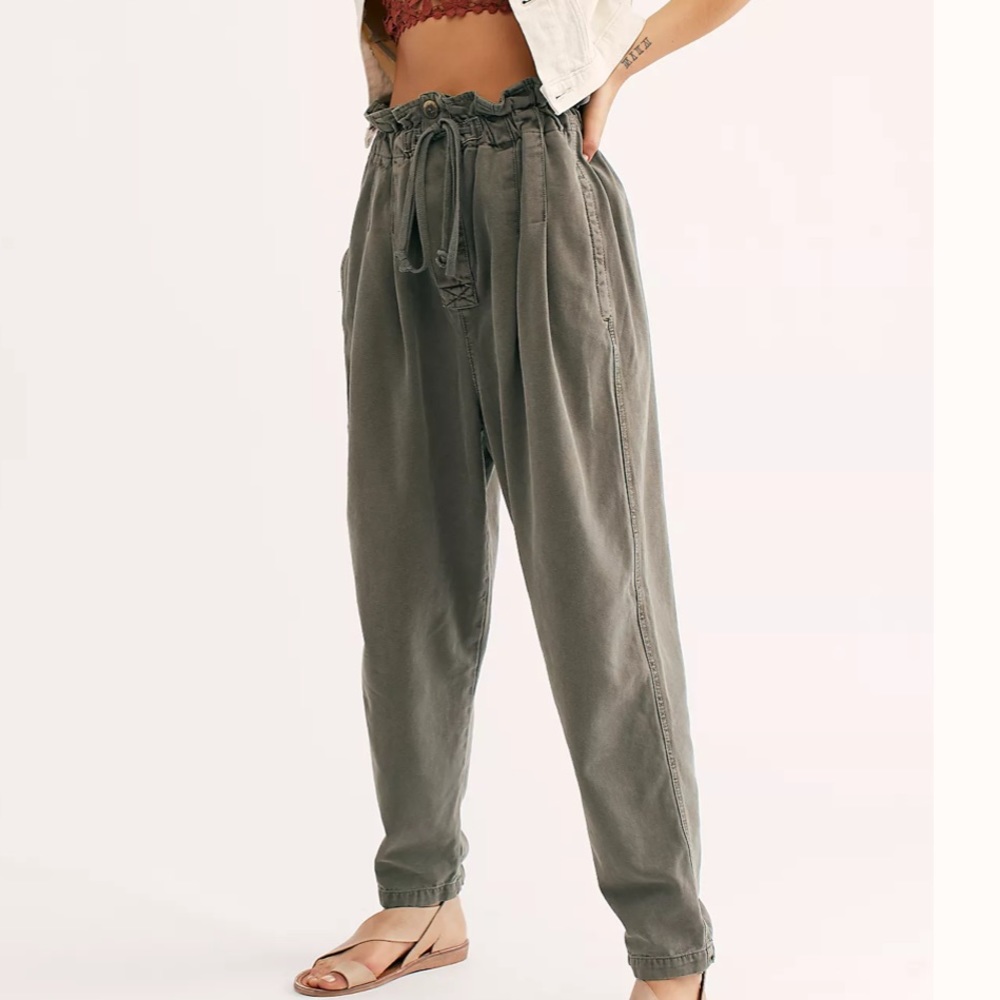 Free People Margate Pleated Trousers